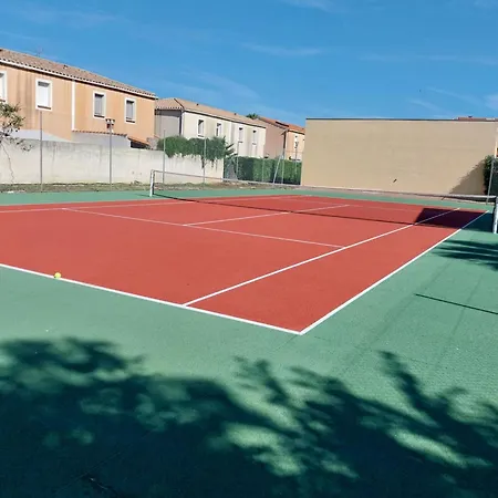 Le Petit Coeur A - Superbe T2 Piscine, Tennis, Climatisation, Parking Prive * Canet-en-Roussillon