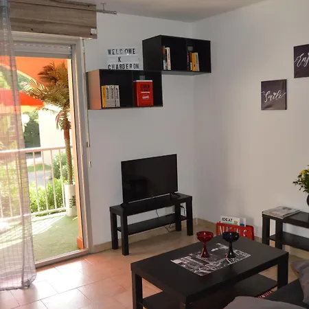 Le Petit Coeur A - Superbe T2 Piscine, Tennis, Climatisation, Parking Prive